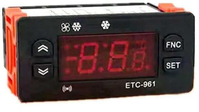 Alt view image 4 of 4 - ETC-961 Thermostat Temperature Controller Humidity Control Thermometer Hygrometer Refrigeration Alarm 220V NTC Sensor