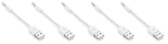 Alt view image 3 of 4 - 5X Suitable For Ipod SHUFFLE Data Cable USB Mp3 Charging 3, 4, 5, 6 7Th Generation Charger Wire