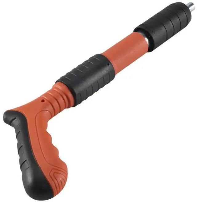Alt view image 4 of 4 - Mini Nailer Tool Manual Nail Machine Fastening Tools Air Nailer Machine Adjustable Cement Wall Nailer for Woodworking
