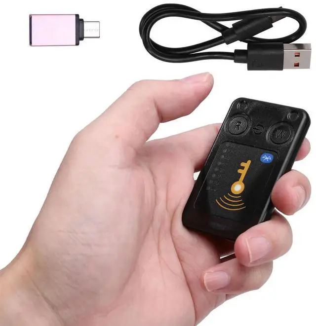 Main image of RFID Smart Chip Reader ISO14443 Key Detection EM125KHZ IC 13.56Mhz Badge Decode RFID Emulator Support Clone Card