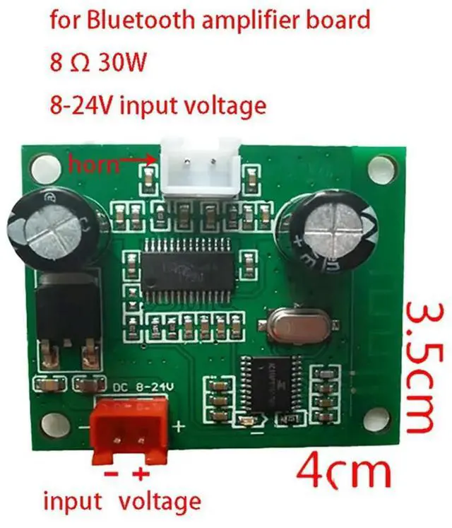 Alt view image 4 of 4 - 2X 30W Bluetooth Power Amplifier TWS Speaker Sound Module Board Audio Receiver Amplifier Board