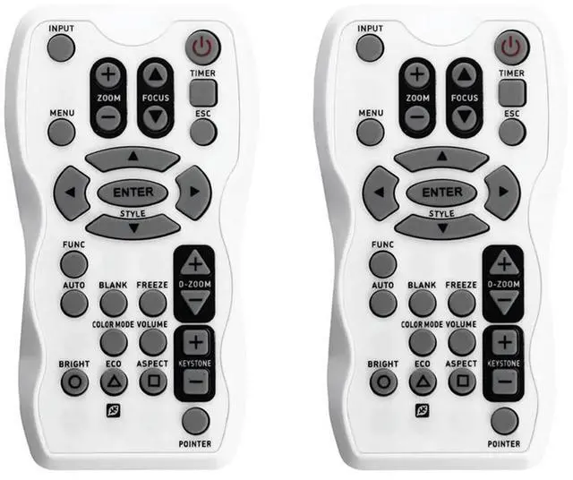 Alt view image 2 of 4 - 2X Replace YT-110 Projector Remote Control For Casio XJ-A141, XJ-A146, XJ-A241, XJ-A246, XJ-A251, XJ-A256, XJ-M250