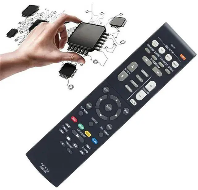 Alt view image 3 of 4 - 2X RAV533 Replace Remote Control For  AV Receiver Home Theater System RX-V579 HTR-4068 TSR-5790 HTR-3068 RX-