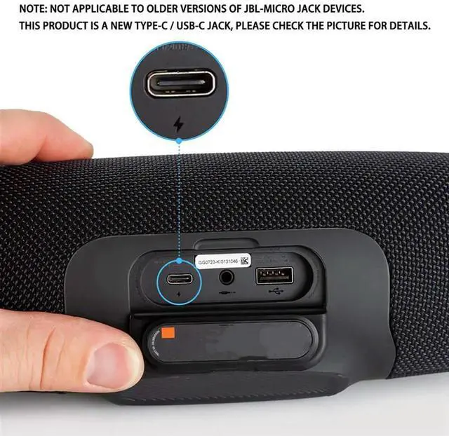 Main image of 2X Type-C  Cable USB C Fast Charging Power Cord For  Flip 5  Clip 4  Pulse 4  Go3