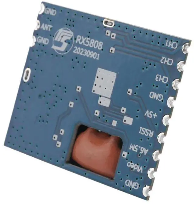 Alt view image 3 of 4 - 1Pcs FPV 5.8G Wireless Mini Audio Video Receiver Module RX5808 for FPV System RC Helicopter