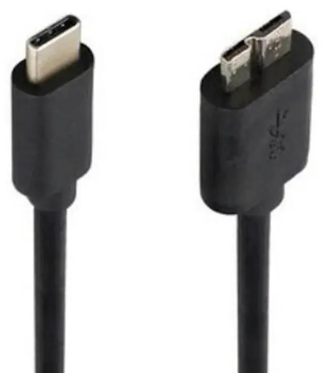 Alt view image 3 of 4 - 4X Hard Drive Cable,USB 3.1 Type-C Male To USB 3.0 Micro-B Male Data Cable For Tablet Phone