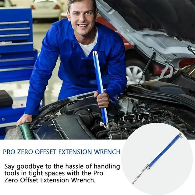 Alt view image 3 of 4 - Offset Extension Wrench - 2024 Offset Extension Wrench, 15 Inch Multifunctional Extension Wrench