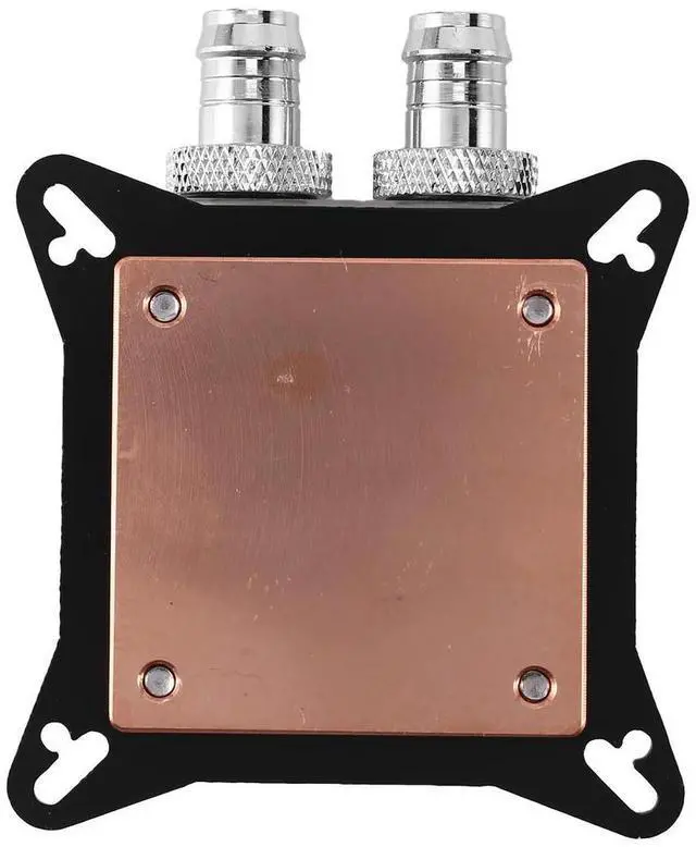 Alt view image 4 of 4 - Gpu Water Block Cooling Double Channel Of Copper Column Video Image Card Water Radiator 0.4Mm for W40