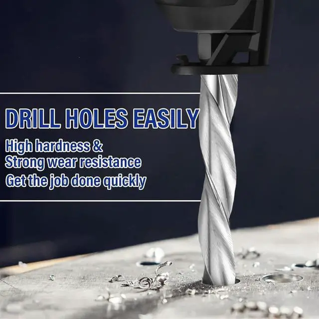 Main image of 50 Pcs Drywall Bit 1/8 Inch Spiral Saw Tip Cutting Bits Drywall Guide Point Cutting Bits Tools, for Use with Spiral Saw