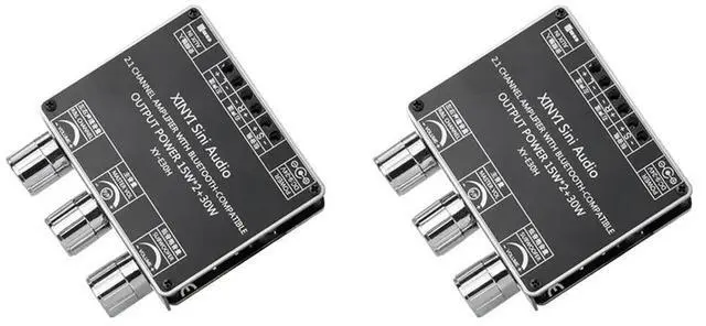 Alt view image 4 of 4 - 2X XY-E30H 2.1 Channel Bluetooth Audio Power Amplifier Board Module High And Low Bass Subwoofer App