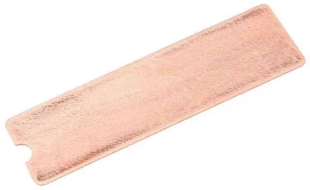 Main image of 6Pcs M.2 SSD Heat Sink NVME NGFF M.2 2280 Solid State Hard Disk Pure Copper Heatsink Thin Radiator 0.5Mm