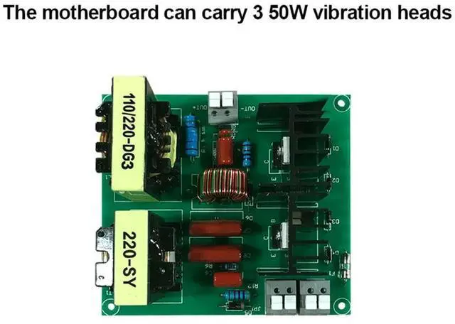 Main image of 220V 40KHz Support 150W Ultrasonic Cleaner Circuit Board Motherboard for Car Washer Washing Machine Generator Transducer