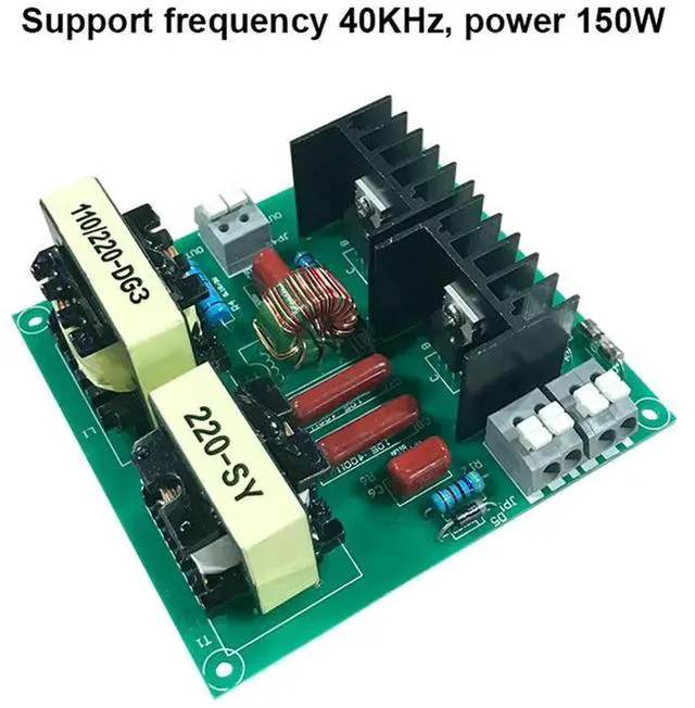 Alt view image 2 of 4 - 220V 40KHz Support 150W Ultrasonic Cleaner Circuit Board Motherboard for Car Washer Washing Machine Generator Transducer