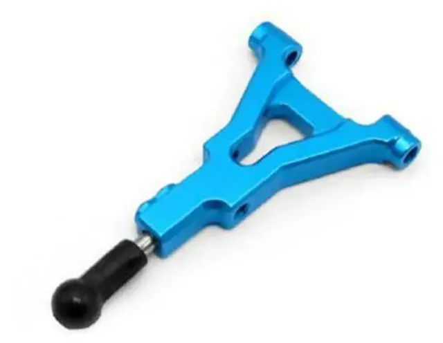 Alt view image 2 of 4 - 4 Pack Metal Front Lower Suspension Swing Arm For 1/10 Tamiya TRF416 RC Car Upgrade Parts
