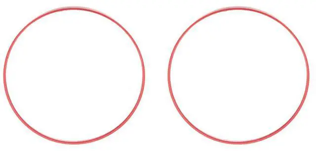 Alt view image 3 of 4 - 2Pcs Red Indicator Ring Red Line Circle For EF 24-105Mm 24-105 F/4L Is USM Lens Repair Parts