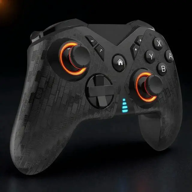 Alt view image 3 of 4 - Wireless Game Controller For Switch Pro Ergonomic Grip Adjustable Vibration Gamepad For Switch PC TV Gaming