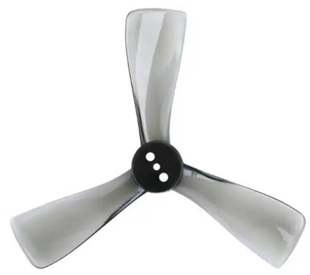 Alt view image 4 of 4 - 8X For Nazgul Cine 2525 2.5Inch Tri-Blade/3 Blade Propeller Prop CW CCW For FPV Protek25 Drone Part-Gray