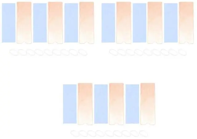 Alt view image 4 of 4 - 9Pcs M.2 SSD Heat Sink NVME NGFF M.2 2280 Solid State Hard Disk Pure Copper Heatsink Thin Radiator 1.0Mm