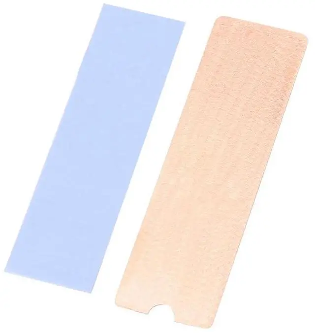 Main image of 9Pcs M.2 SSD Heat Sink NVME NGFF M.2 2280 Solid State Hard Disk Pure Copper Heatsink Thin Radiator 1.0Mm