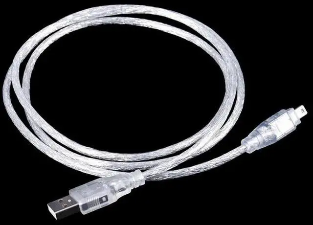 Alt view image 2 of 4 - 4Pcs 1.5M USB To IEEE 1394 4 Pin Firewire DV Adapter Cable Converter For PC Camera