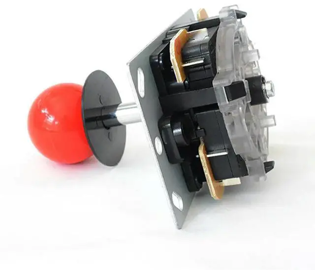 Alt view image 2 of 7 - 2X 5Pin Arcade Joystick 4/8 Way Fighting Stick Replacement Parts For Game Arcade DIY Joystick(A)