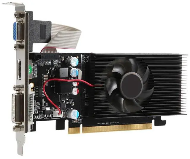 Alt view image 4 of 4 - GT210 1GB DDR2 64Bit Graphics Card PCIE 2.0 GPU HDMI-Compatible DVI VGA Desktop Video Card