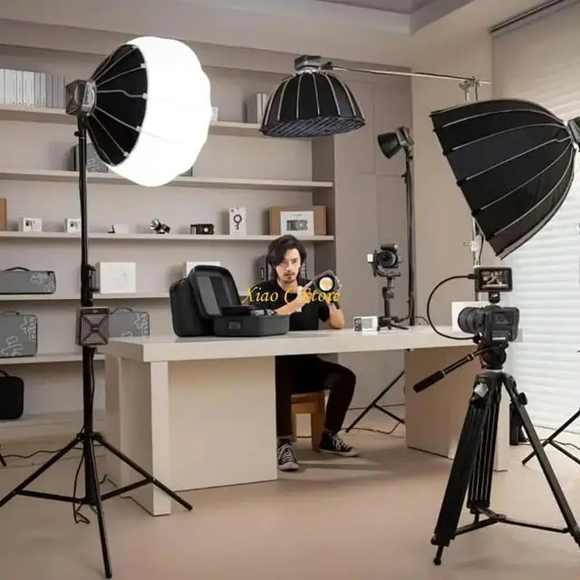 Alt view image 4 of 4 - Vertical Flash Light Stand Flash Bracket Stable Photography Multiple Function