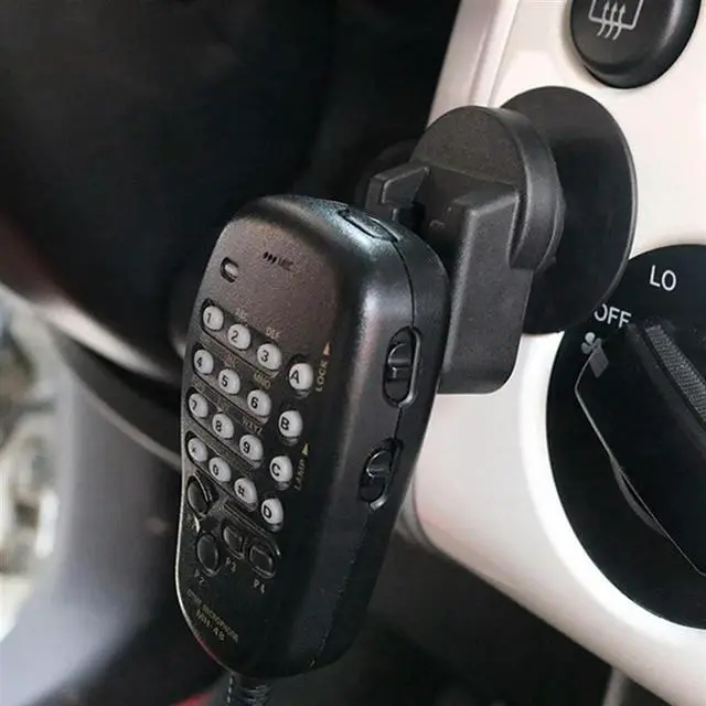 Alt view image 4 of 4 - 3X Car Mobile Radio Walkie Talkie Microphone Hanger Holder Mount Bracket Replacement For Teyitong/Oxun/Quan Yitong