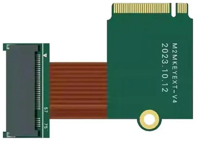 Alt view image 2 of 4 - For Steam Deck SSD 4TB 8TB NVME PCIe 4.0 SSD 2230 to 2280 Solid State Drive DIY Modified 90° Adapter Board