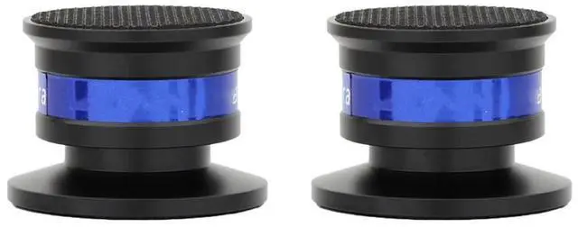 Main image of 2X Speaker Isolation Spikes Speaker Base Pads With Non-Slip Base Pad Aluminium Anti-Vibration For Turntable Amplif