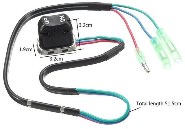 Alt view image 3 of 7 - 2X Trim Tilt Switch For Yamaha Engine Motor Outboard Remote Control 703-82563-02-00