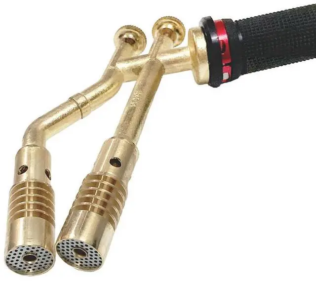 Alt view image 4 of 7 - High Temperature Welding Torch Silver Copper Aluminum Welding Tools Propane Gas Torch