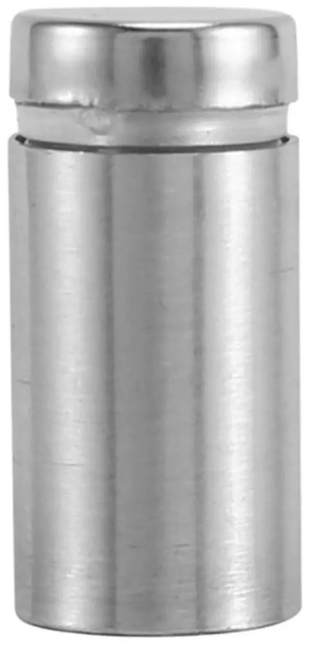 Alt view image 4 of 4 - 100 Pack Sign Standoff Screws Advertising Screws Stainless Steel Wall Standoff Mounts Glass Acrylic Nail (1/2 x 1 Inch)