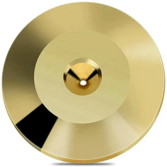 Alt view image 2 of 4 - 24 Pcs Universal Copper Speaker Spikes Pads Speaker Shock Base Pad Isolation Stand Feet Cone Base Mats Floor 25 X