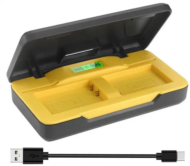 Alt view image 2 of 4 - LP-E17 Charger For EOS R50 R100 RP R10 R8,Rebel T8i,T7i T6i,T6s SL2,SL3 M3,M5 250D,Dual Slot