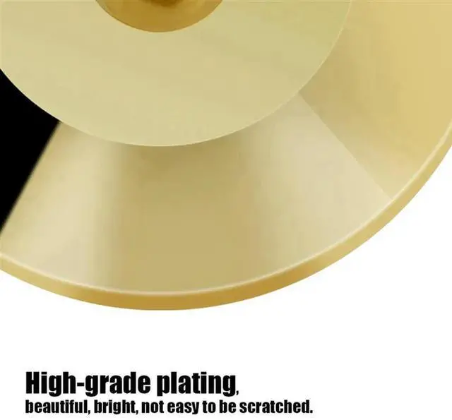 Alt view image 3 of 4 - 24 Pcs Universal Copper Speaker Spikes Pads Speaker Shock Base Pad Isolation Stand Feet Cone Base Mats Floor 25 X