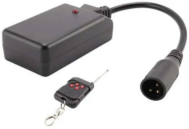 Alt view image 3 of 4 - 3X 3 Pins XLR Wireless Remote Control Receiver For Smoke Fog Machine DJ Stage Controller Receptor Fogging 400W 900