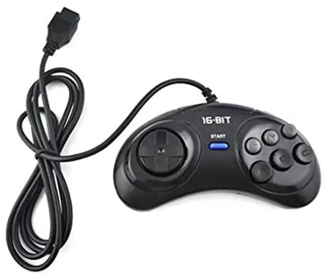 Alt view image 3 of 4 - 4 Pcs Game Controller For SEGA Genesis For 16 Bit Handle Controller 6 Button Gamepad For SEGA MD Game Accessories