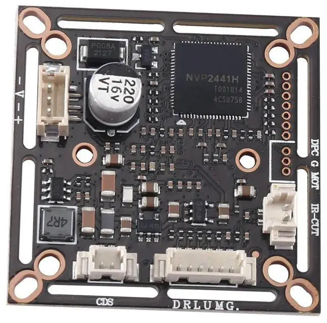 Alt view image 3 of 4 - 2X Starlight Low Illumination 0.0001Lux NVP2441+IMX323 HD 4-In-1 AHD TVI CVI CVBS 2Mp CCTV Camera Module PCB Board
