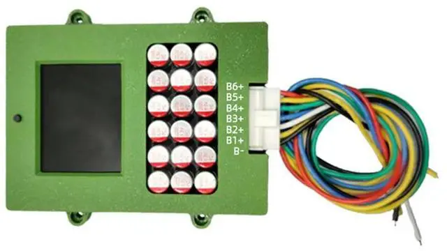 Alt view image 3 of 4 - 5A Energy Equalizer Lithium Titanate 6S Active Balancer With Voltage Display TFT LTO Voltage Tester
