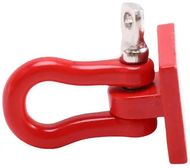 Alt view image 3 of 4 - 20Pcs Front Rear Bumper Rescue Trailer Hook & Mount Set For Wpl Rc Car Truck Light Weight Cool And Attractive Dura