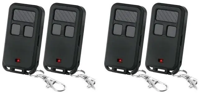 Alt view image 2 of 4 - 4PCS Garage Door Opener Remote Control For Lift890Max, Garage Door Remote Control 3-Button Mini Key Chain