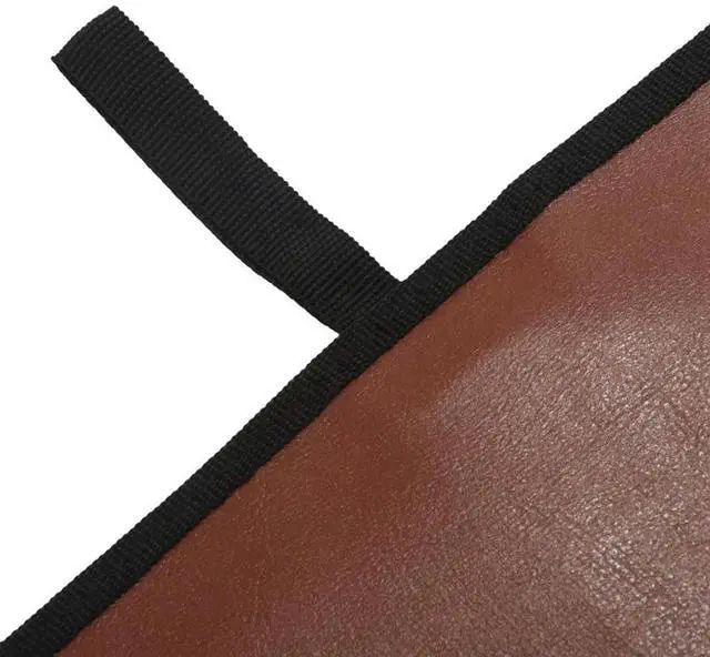 Alt view image 3 of 3 - 4X 80-Discs Portable Leather Storage Bag Zippered Storage Case For CD DVD Hard Disk Album - Brown