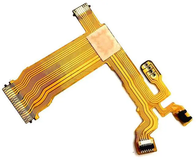 Alt view image 2 of 4 - 5X Lens Aperture Flex Cable For Olympus M.ZUIKO DIGITAL ED 14-42 Mm F/3.5-5.6 EZ 37Mm Aperture Line(With Two Socke