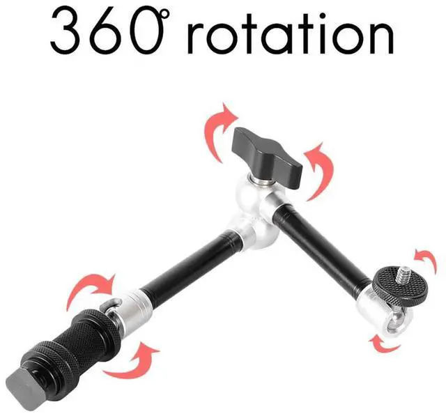 Main image of 2X 11 Inch Magic Arm Strange Hand For LED Light DSLR Rig LCD Monitor