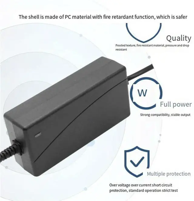 Main image of 5X 14.6V 3A Lifepo4 Iron Phosphate Charger Lithium- Power Charger EU Plug