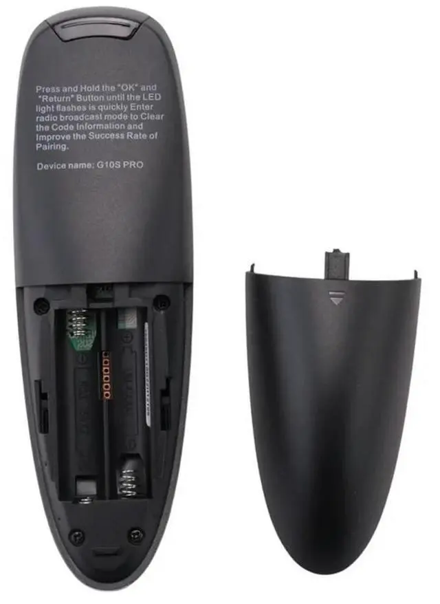 Alt view image 2 of 4 - 2X G10S Pro BT Airmouse Backlit Voice Remote Control Wireless For Google Player IR Learning G10 Gyroscope For Andr