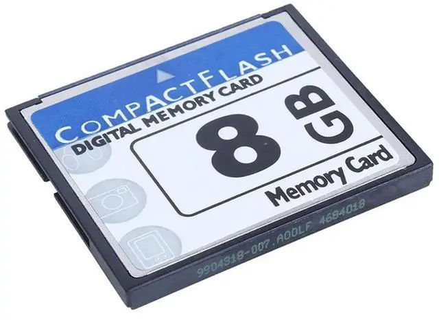 Alt view image 3 of 7 - 4X Professional 8GB Compact Flash Memory Card(White&Blue)