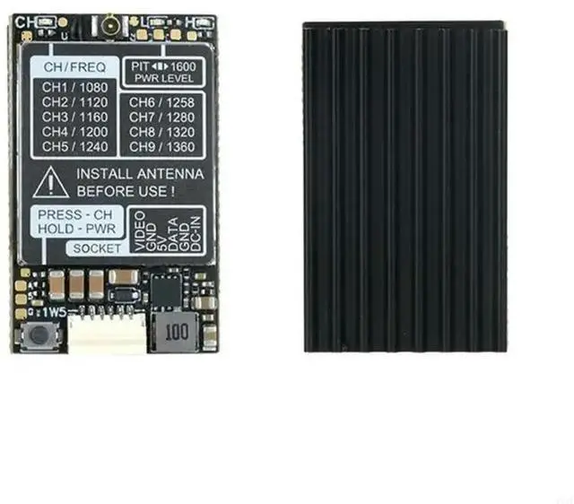 Alt view image 3 of 7 - Stable 1.2GHz Video Transmission Module 1.6W Transmission Board