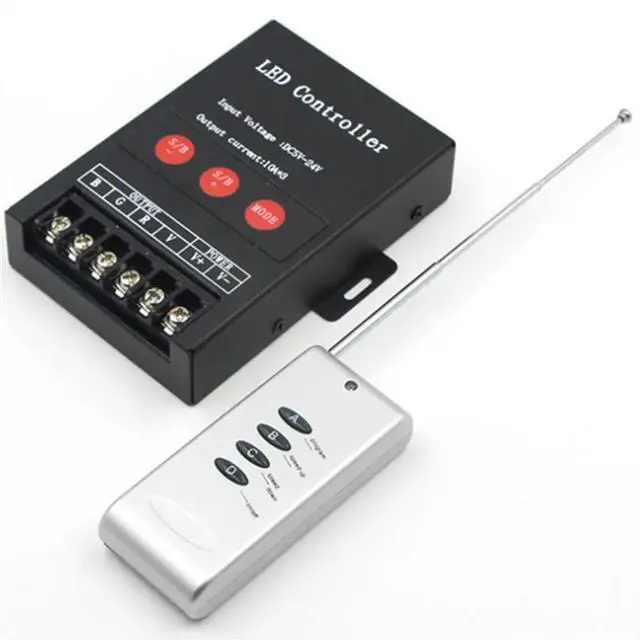 Alt view image 4 of 7 - 2X 30A Led Controller IR Remote Big Power 360W BT Controller For RGB Strip Light DC5-24V